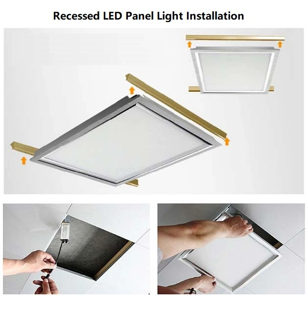 China Factory New ERP Standard 6060 LED Backlit Panel Light Flat LED Panel Ugr&lt;17