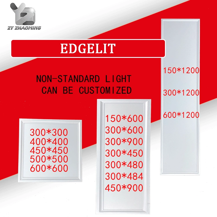 Made in China Ultra Thin Square SMD Slim Aluminum Iron 18W 24W 48W 5000 Lumen Ceiling Recessed LED Panel Light Iluminaci&oacute; N De Paneles LED