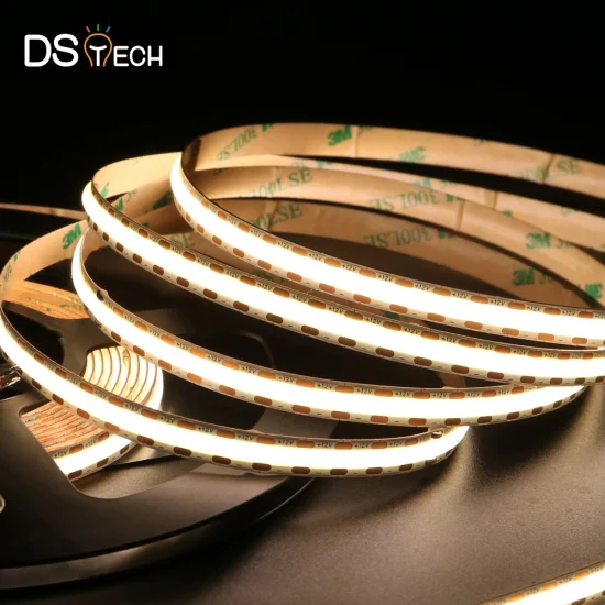 LED COB Flexible Tape 8mm PCB 512chips/M Dotless COB LED Strip Light LED Strip Tape